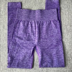 Purple Amazon butt leggings